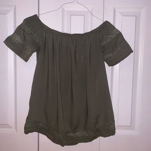 TJ Maxx Off the Shoulder Top